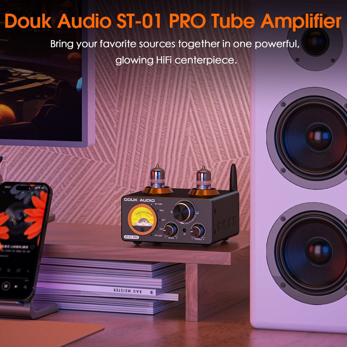 Douk Audio ST-01 PRO - válvulas