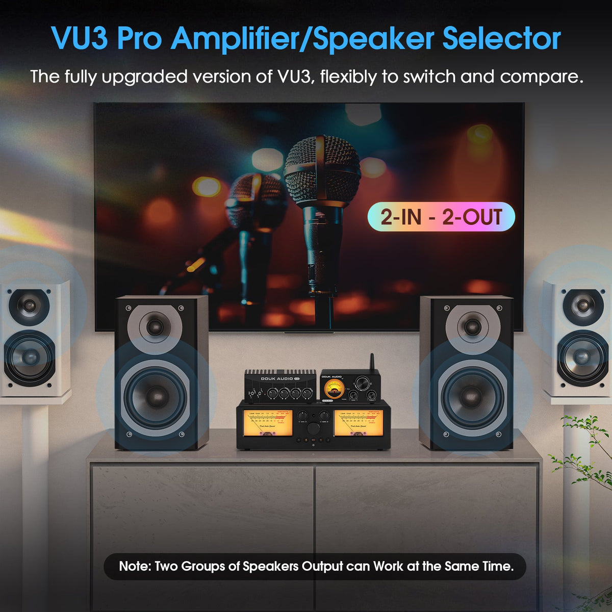 Douk Audio VU3 PRO - detalle VU meter
