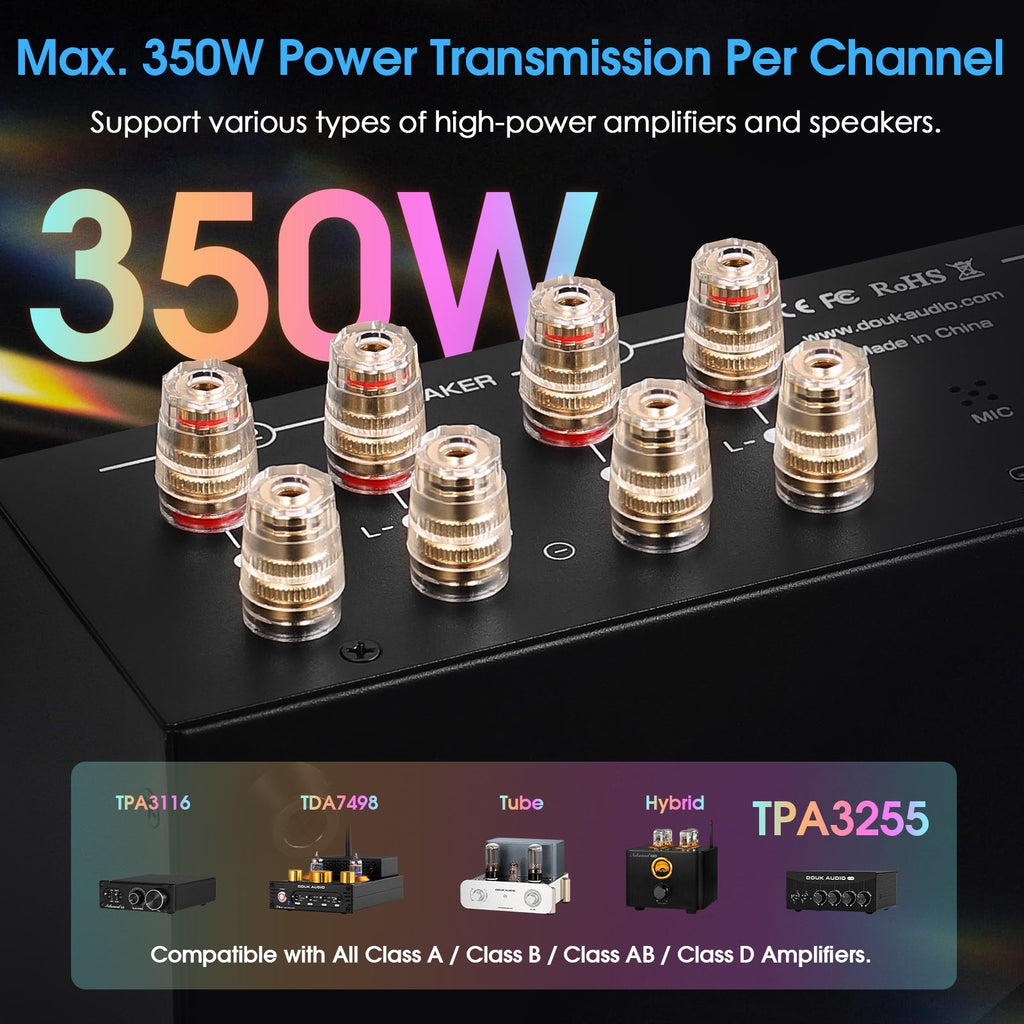 Douk Audio VU3 PRO - conexiones