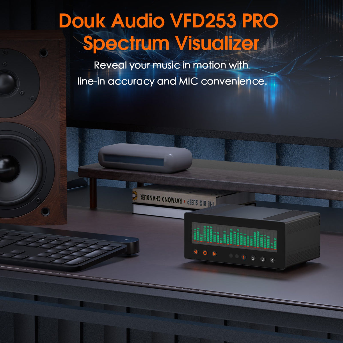 Douk Audio VFD253-PRO - pantalla VFD
