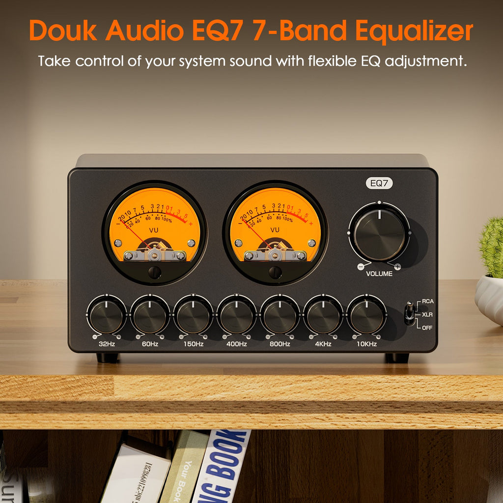 Douk Audio EQ7 - conexiones balanceadas