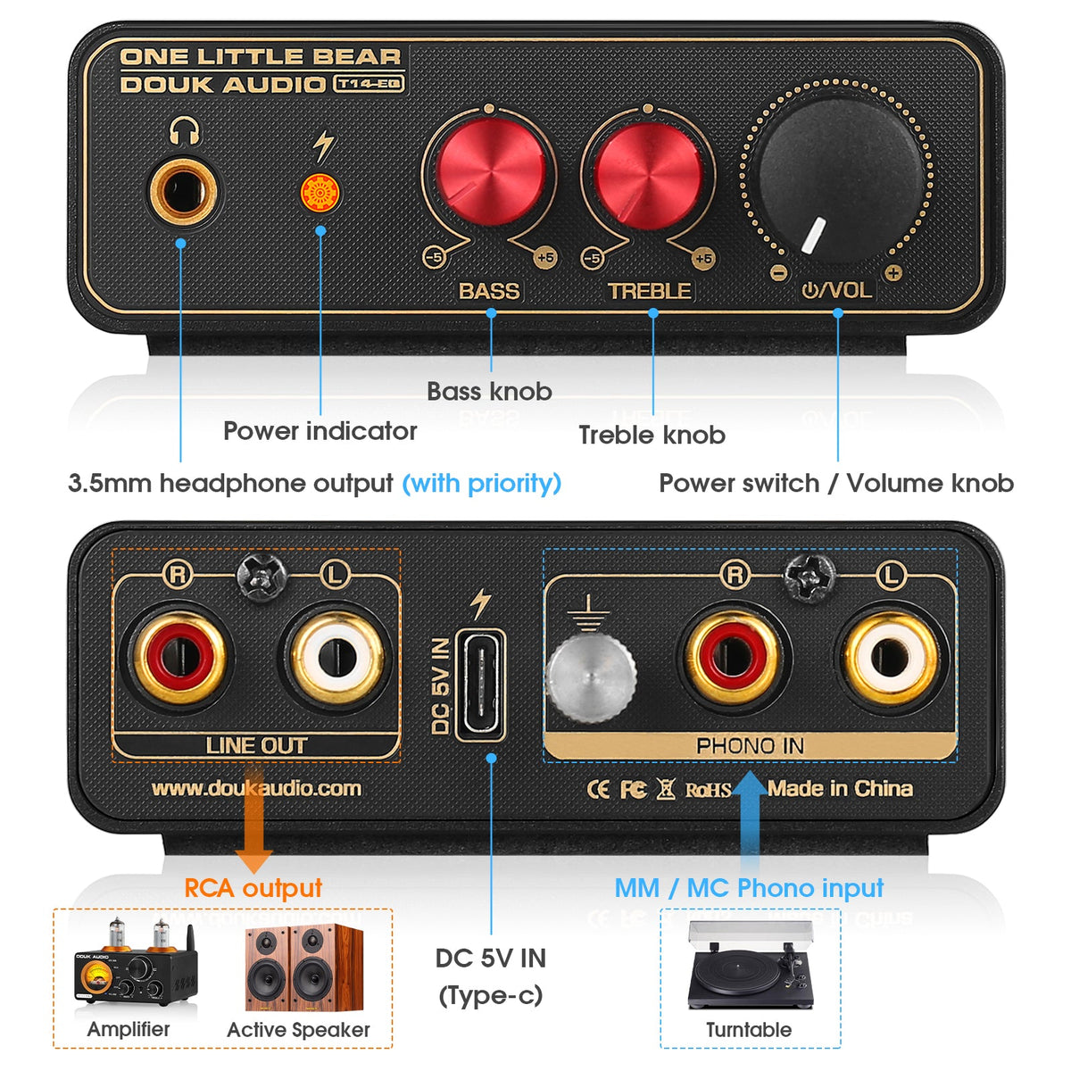 Douk Audio T14-EQ - vista adicional